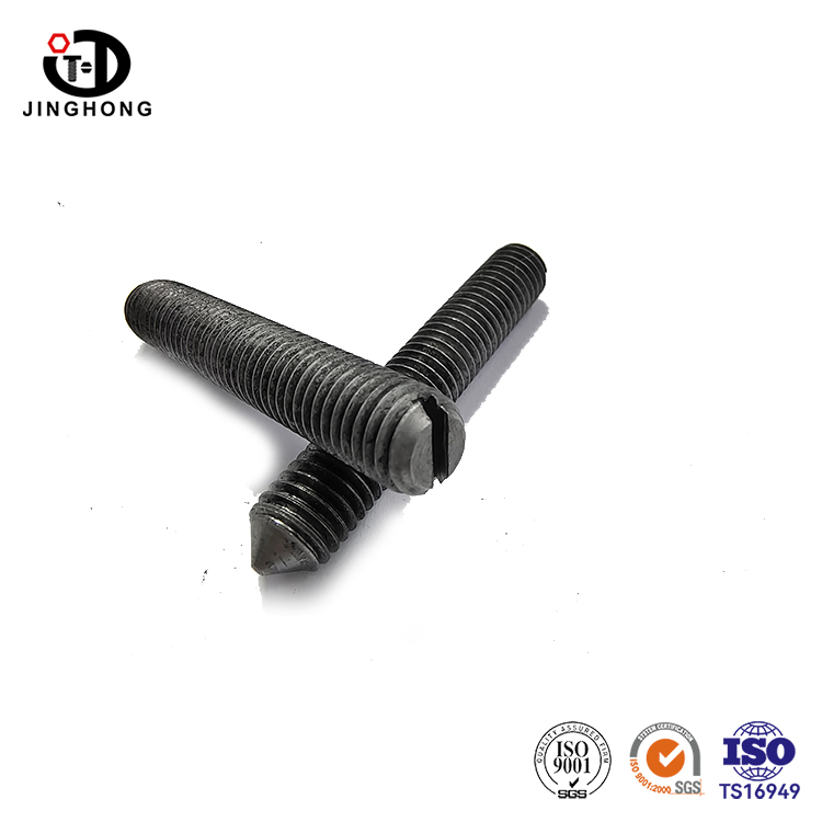 DIN 553 SLOTED SET SET VINT с точкой конуса