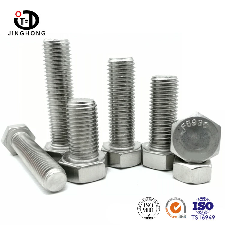 F593C Hex Hex Hex Bolts из нержавеющей стали
