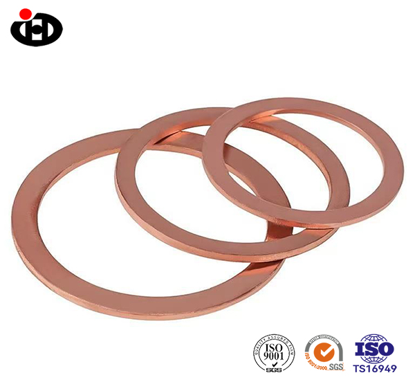 Фиолетовая медная шайба для жира