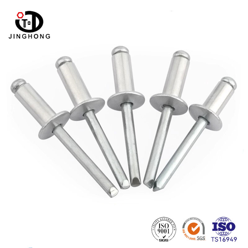 Заклепка с куполообразной головкой из нержавеющей стали